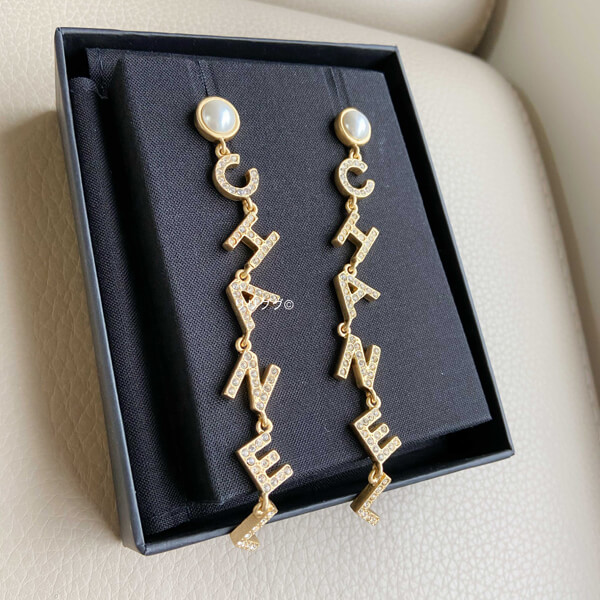  シャネル ピアス コピー AB3363☆揺れシャネル☆ピアス