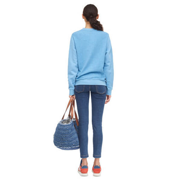 ロエベ トレーナー 偽物_women/Anagram Sweatshirt スウェット/ブルー