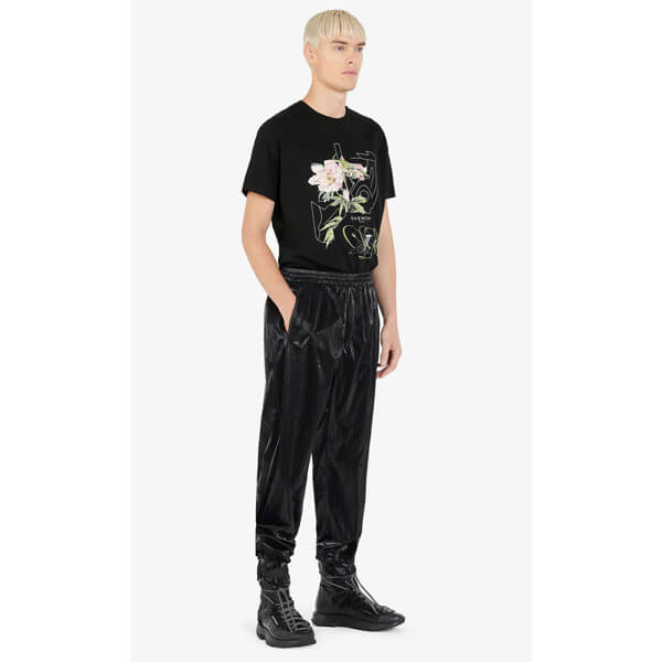  ジバンシー tシャツ 偽物 GIVENCHY 2025新作 フローラル ピオニー プリントTシャツ
