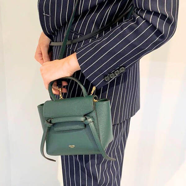 セリーヌ ベルトバッグ コピー 希少なお色♡超限定♪セリーヌ ピコベルトBag