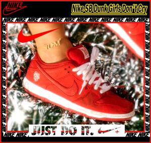 ナイキ スニーカー コピー ガールズドントクライ 偽物 Girls Don't Cry SB Dunk Low Very 