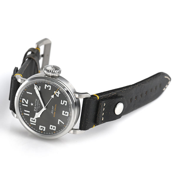 ゼニス偽物 パイロット タイプ20レスキュー45mm 03.2434.679/20.I010
