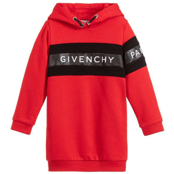 2025新作限定大人OK★ジバンシィコピー GIVENCHY★2019AW★フード付ロゴパネルワンピース