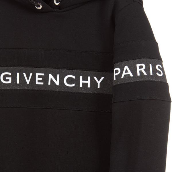 2025新作限定大人気大人OK★ジバンシィコピー GIVENCHY★2019AW★フード付ロゴパネルワンピース