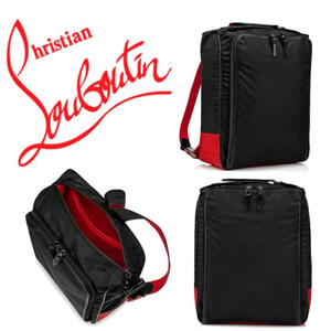 ◆クリスチャン ルブタン リュック コピー◆ディオール louboutin Hop'n Zip◆メンズバックパック◆ナイロン◆1205124B260