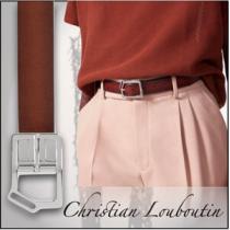 ◆ルブタン ベルト 偽物 ディオール louboutin◆Kicko Belt◆キッコベルト◆カーフスキン◆1205152Q547