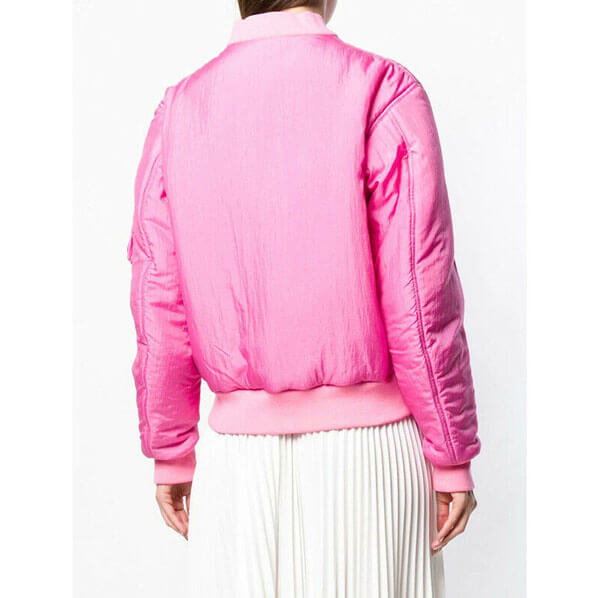 グッチ 偽物★素敵！Appliqued satin shell bomber Jacket