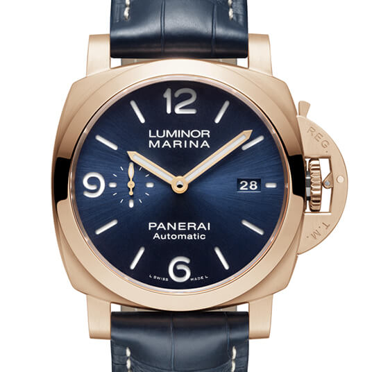 パネライ スーパーコピー2025新作 ルミノール マリーナ ゴールドテック 44mm PAM01112