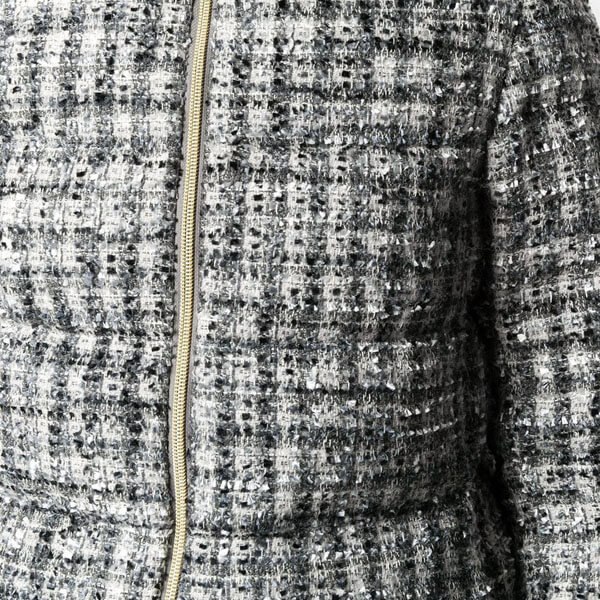 HERNO ヘルノスーパーコピーウール混 キルティング 千鳥格子 フルジップ ダウン ジャケット PI1190DM0133248 1985