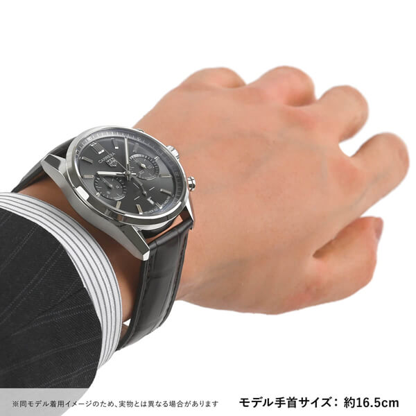 2025新作 タグ・ホイヤー コピーカレラ キャリバーホイヤー02 クロノグラフ42mm CBN2012.FC6483