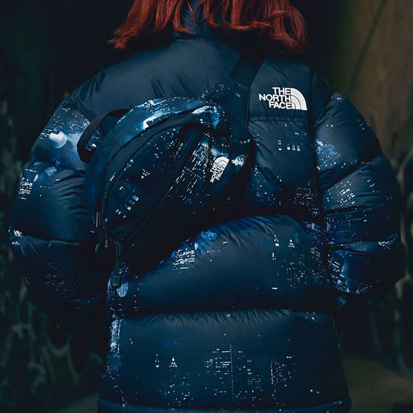 Extra Butter × ノースフェイス Nightcrawlers Nuptse Jacket 偽物