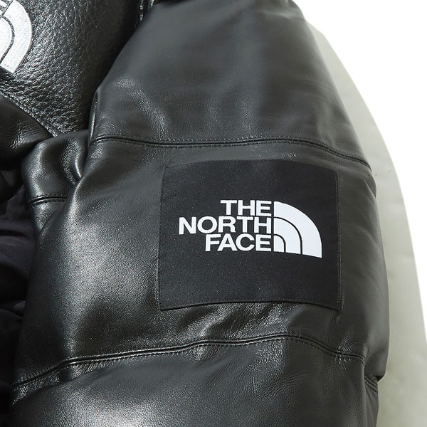 ザノースフェイス★19AW NEW★偽物 LEATHER NUPTSE DOWN JACKET ★NJ1DK55K