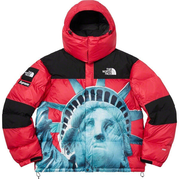 シュプリーム コラボ ザ ノースフェイス 偽物 Statue Of Liberty Mountain Jacket