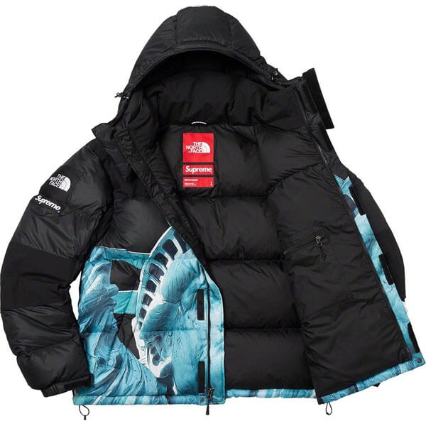 シュプリーム コラボ ザ ノースフェイス 偽物 Statue Of Liberty Mountain Jacket