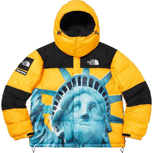 シュプリーム コラボ ザ ノースフェイス 偽物 Statue Of Liberty Mountain Jacket