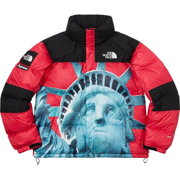 シュプリーム コラボ ザ ノースフェイス 偽物 Statue Of Liberty Mountain Jacket