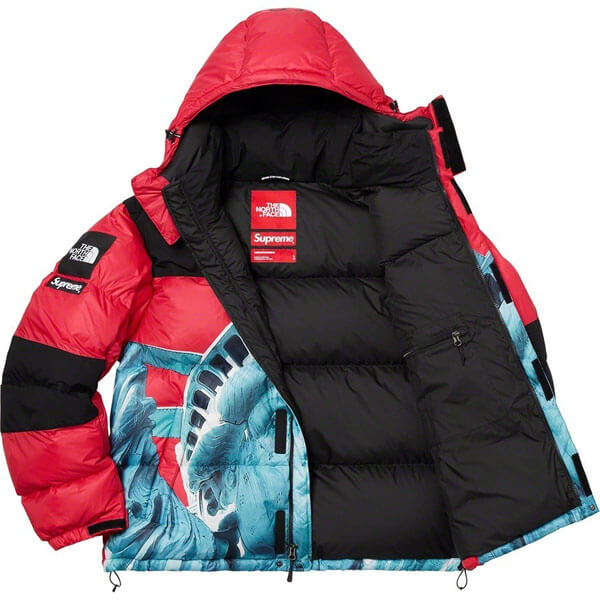 シュプリーム コラボ ザ ノースフェイス 偽物 Statue Of Liberty Mountain Jacket