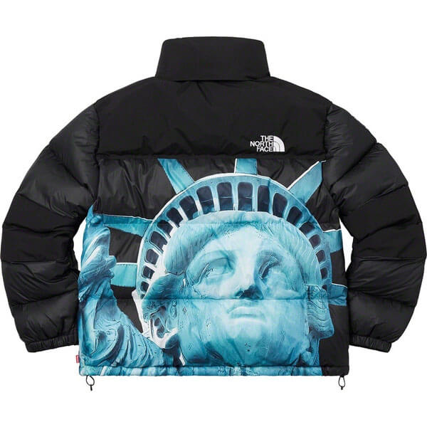 シュプリーム コラボ ザ ノースフェイス 偽物 Statue Of Liberty Mountain Jacket