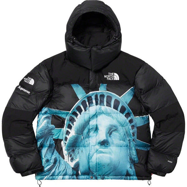 シュプリーム コラボ ザ ノースフェイス 偽物 Statue Of Liberty Mountain Jacket