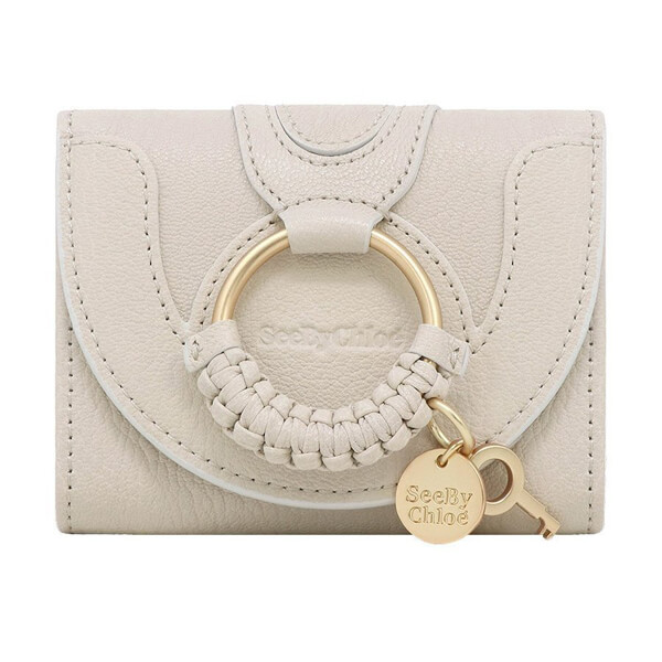 本場フランス直送☆クロエChloe compact hana☆３つ折りたたみ財布偽物