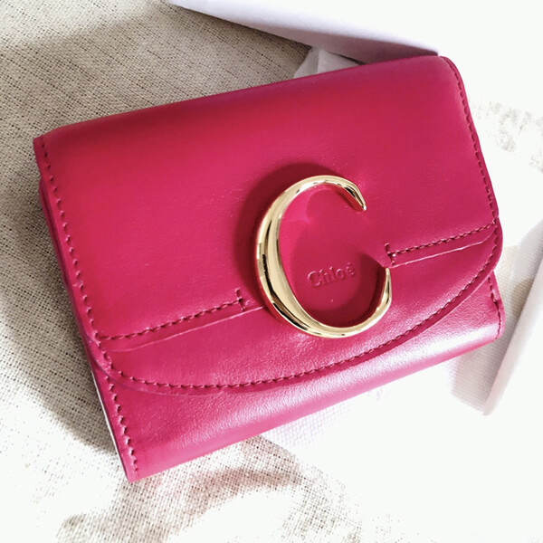 【アウトレット】クロエChloe クロエシー♪三つ折り財布♪偽物ミニ財布