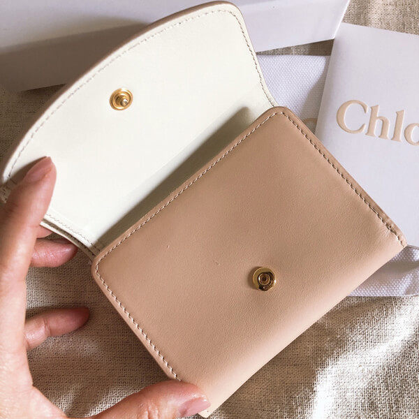 【アウトレット】クロエChloe クロエシー♪三つ折り財布♪偽物ミニ財布
