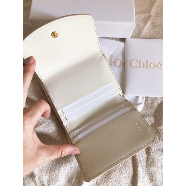 【アウトレット】クロエChloe クロエシー♪三つ折り財布♪偽物ミニ財布