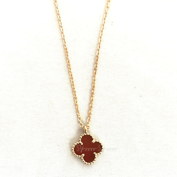ヴァン クリーフ＆アーペル Sweet Alhambra carnelian ペンダントコピー