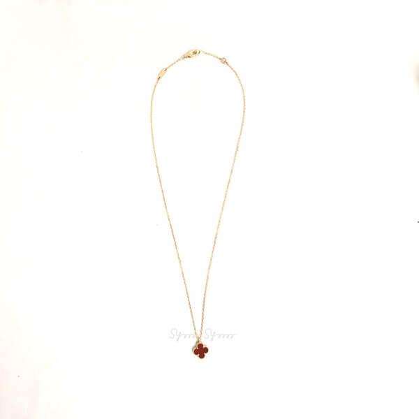ヴァン クリーフ＆アーペル Sweet Alhambra carnelian ペンダントコピー