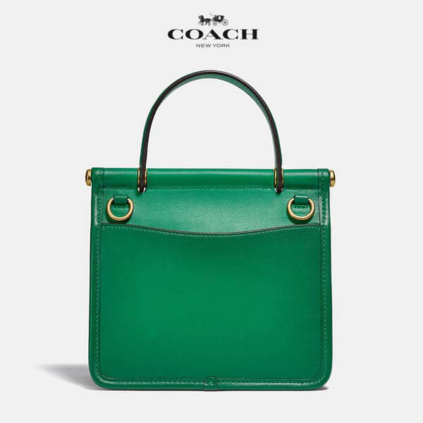 コーチ ☆国内発送☆ ウィリス トップ ハンドル 18 (Green)
