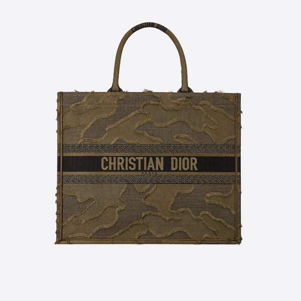 日本未入荷◆Dior◆ディオール BOOK TOTE カモフラージュ トート偽物 M1286ZWAH_M989