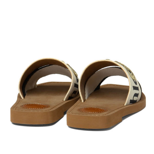 CHLOE 「Woody」フラットミュールサンダル コピー C21S188Q7905