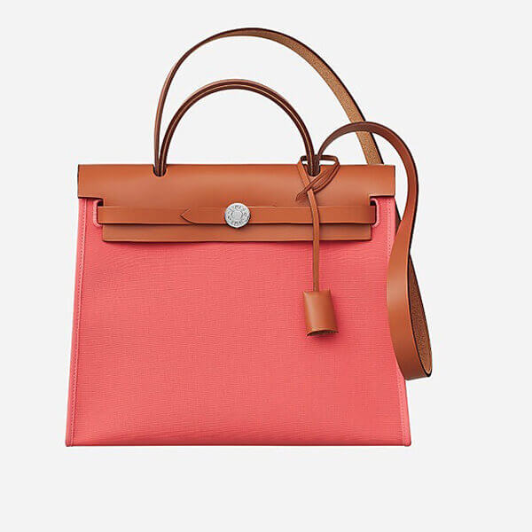 *エルメス*Herbag Zip/エールバッグ・ジップ31/ローズアザレ H060300CKBP