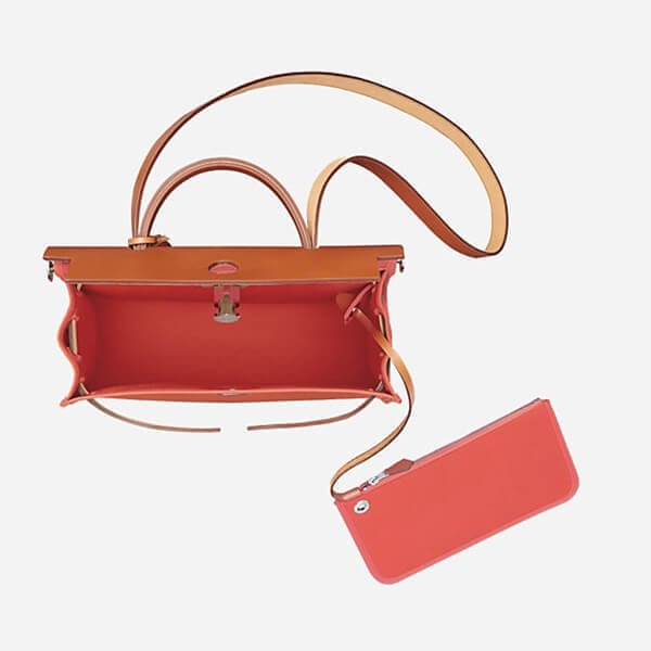 *エルメス*Herbag Zip/エールバッグ・ジップ31/ローズアザレ H060300CKBP
