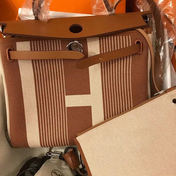 エルメス☆エルメス☆Sac Herbag Zip 31 retourne H Vibration