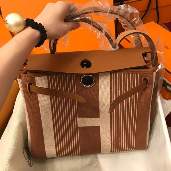 エルメス☆エルメス☆Sac Herbag Zip 31 retourne H Vibration