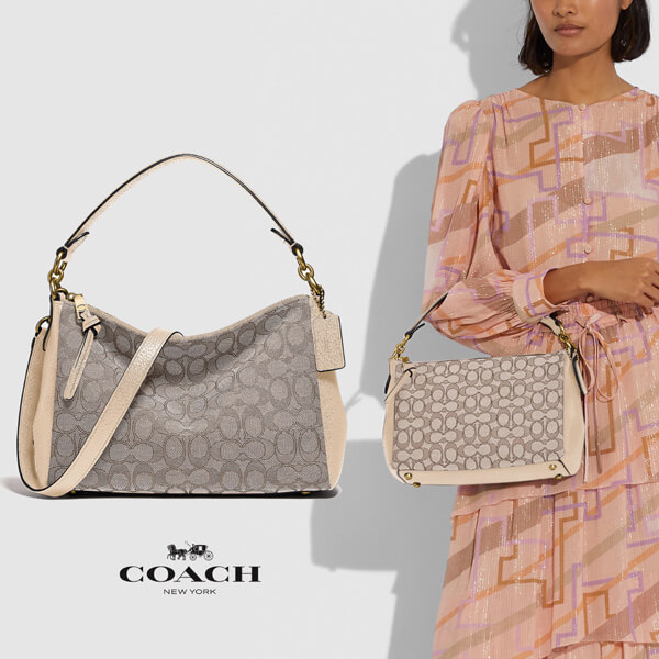 コーチ☆ スーパーコピー シェイ クロスボディ シグネチャー jacquard 5215