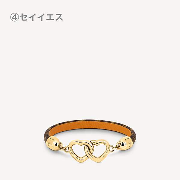 【ルイヴィトン】★大人気★4種♪モノグラム ブレスレット 偽物 