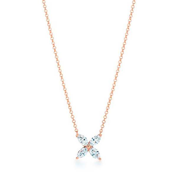 人気♪ ティファニー 偽物 18K ダイヤモンドネックレス Tiffany