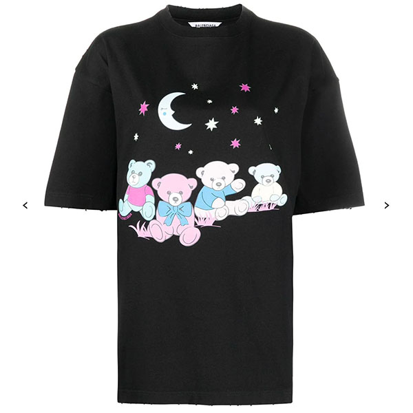 【バレンシアガ】２１SS☆新作☆プリントTシャツコピー 641532TJVI1