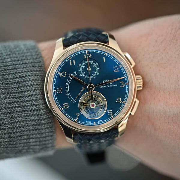 2025新作 IWC コピー ポルトギーゼ・トゥールビヨン レトログラード・クロノグラフ IW394005