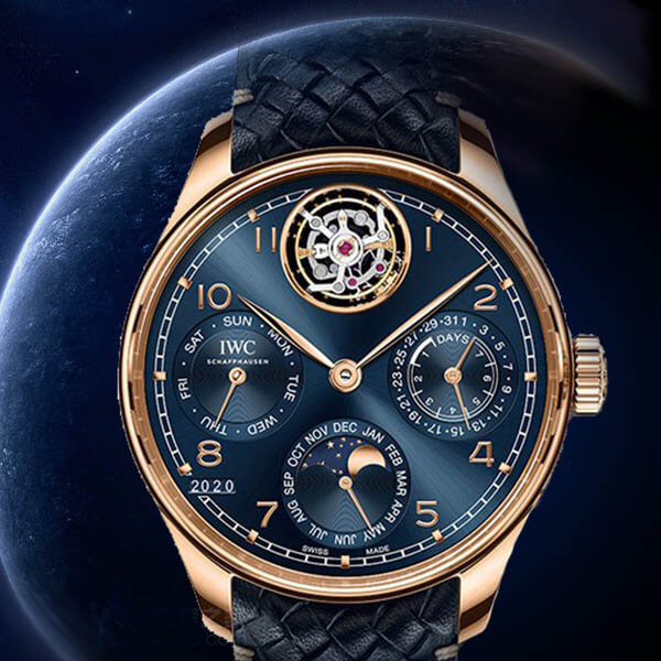 IWC 2025新作 偽物 ポルトギーゼ・パーペチュアル・カレンダー・トゥールビヨン IW504504