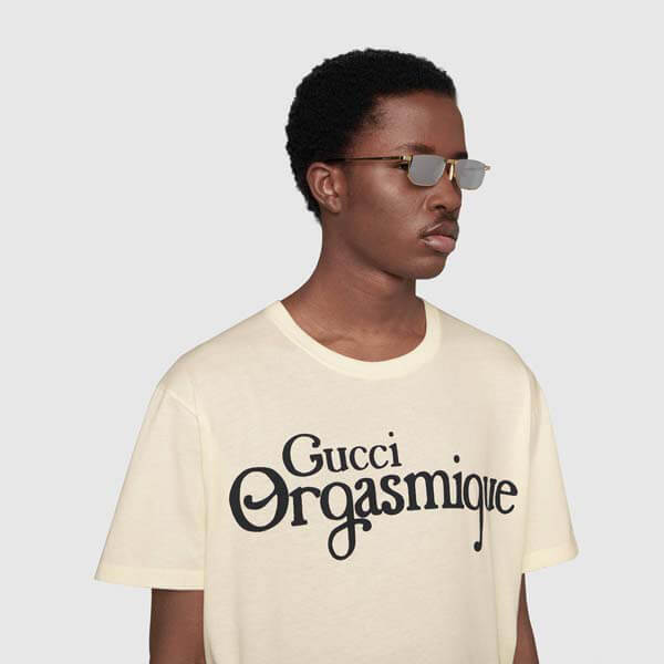 累積売上総額第１位【グッチ★20春夏】グッチ ORGASMIQUE Tシャツコピー
