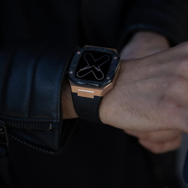 ゴールデンコンセプト コピー AppleWatchケース 偽物-SPC44-カーボン