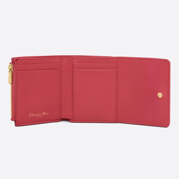 ディオール◆30 MONTAIGNE ウォレット偽物 ブルー 21SSS 2057UTZQ_M928s