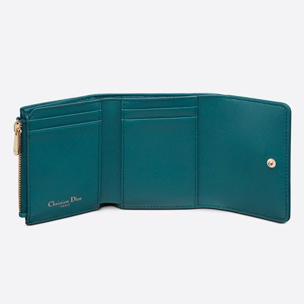 ディオール◆30 MONTAIGNE ウォレット偽物 ブルー 21SSS 2057UTZQ_M928s