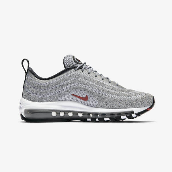 【ナイキ】コピー 超激レア Air Max 97 LX Swarovski Silver Bullet 927508-002