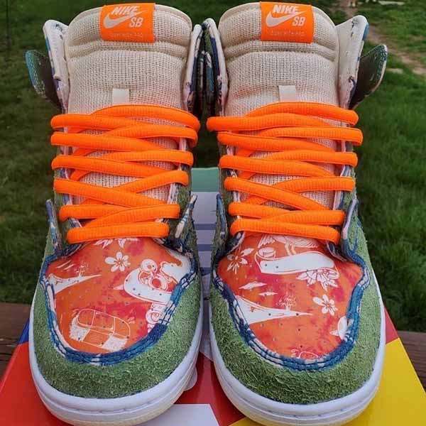 大人気＊ナイキ ダンク偽物SB Dunk High Hawaii＊CZ2232-300＊ハワイ花柄