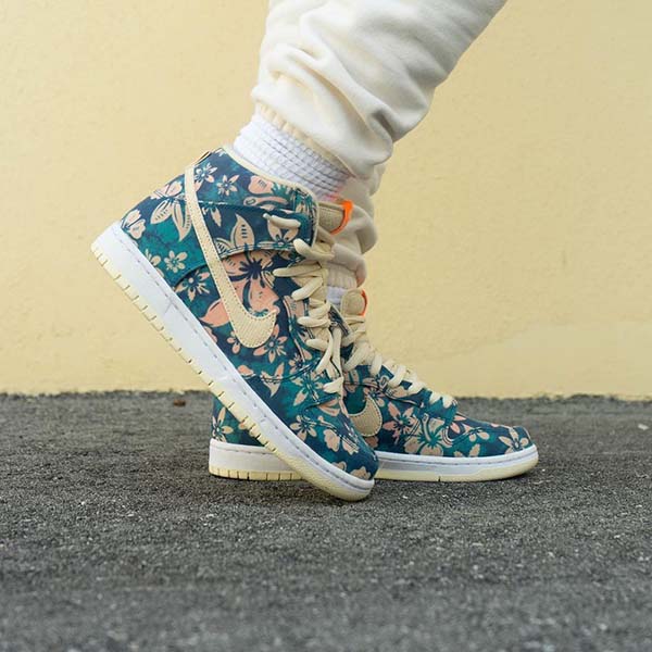 大人気＊ナイキ ダンク偽物SB Dunk High Hawaii＊CZ2232-300＊ハワイ花柄