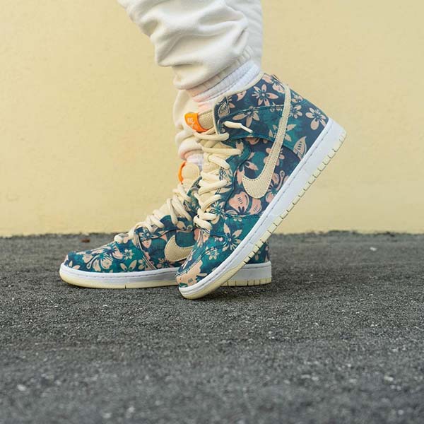 大人気＊ナイキ ダンク偽物SB Dunk High Hawaii＊CZ2232-300＊ハワイ花柄